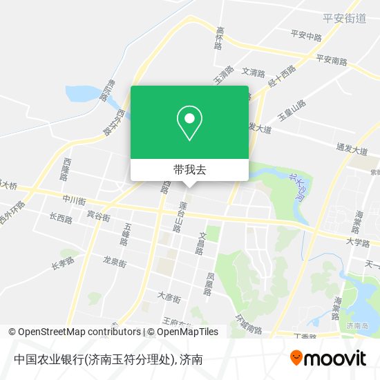 中国农业银行(济南玉符分理处)地图