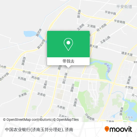 中国农业银行(济南玉符分理处)地图