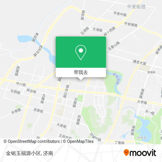 金铭玉福源小区地图