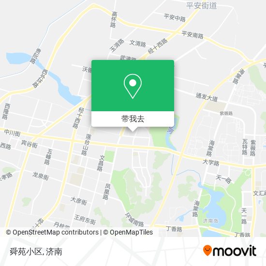舜苑小区地图