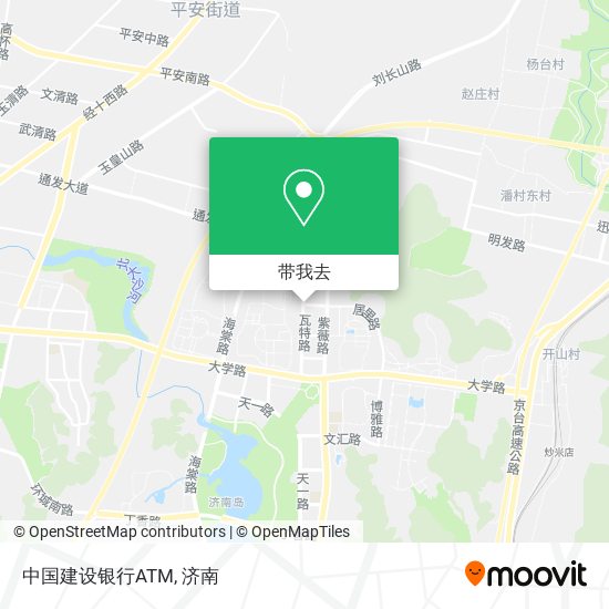 中国建设银行ATM地图