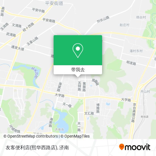 友客便利店(熙华西路店)地图
