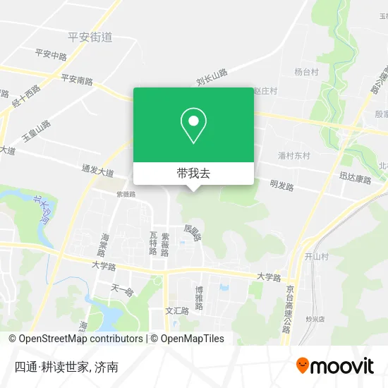 四通·耕读世家地图