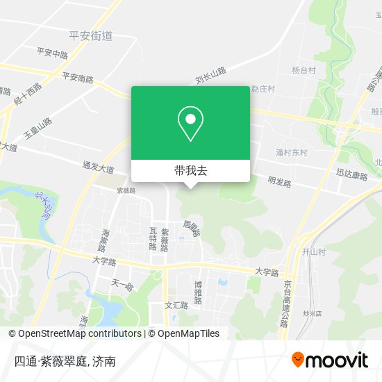 四通·紫薇翠庭地图