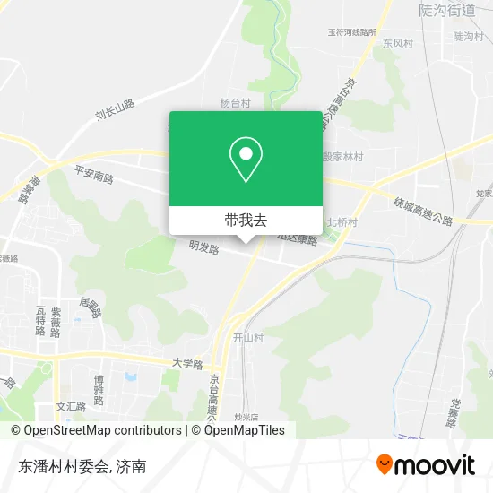 东潘村村委会地图