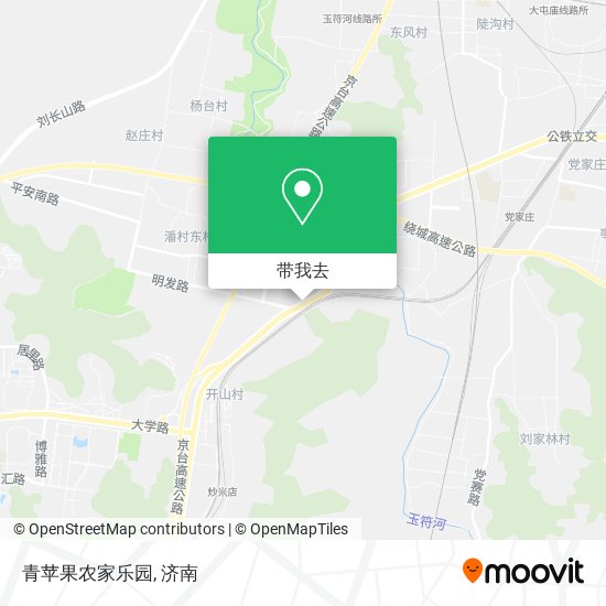青苹果农家乐园地图