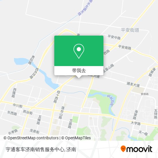 宇通客车济南销售服务中心地图