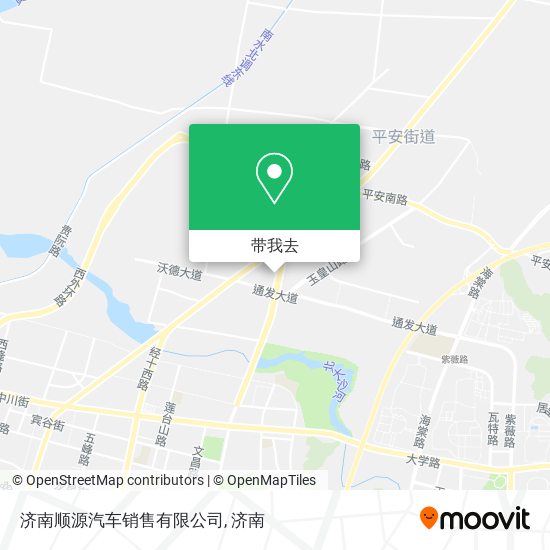 济南顺源汽车销售有限公司地图
