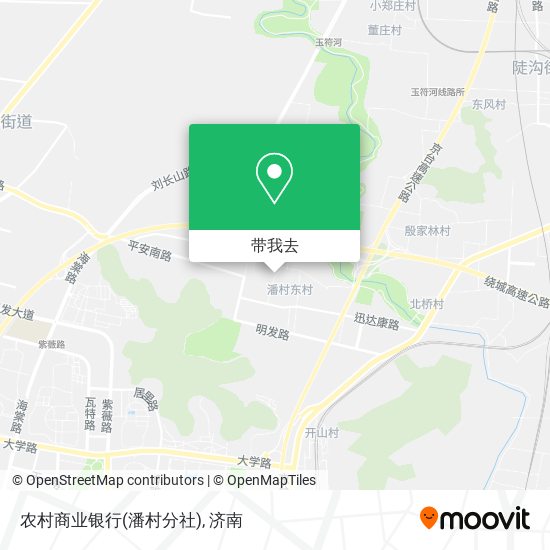 农村商业银行(潘村分社)地图