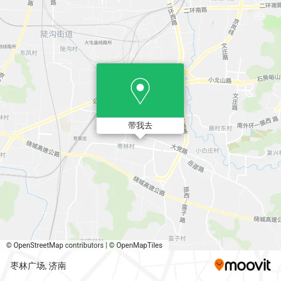 枣林广场地图