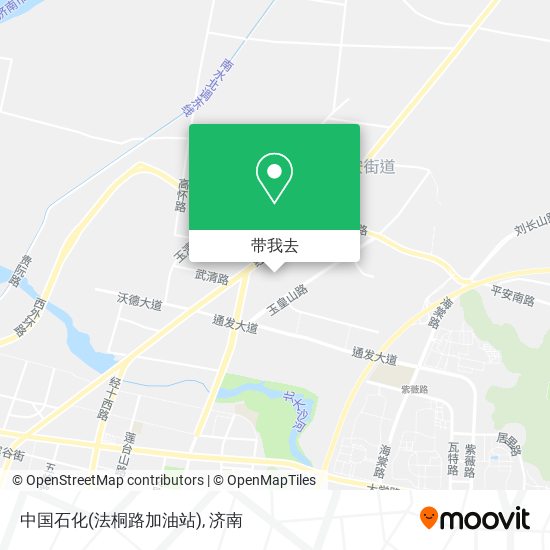 中国石化(法桐路加油站)地图