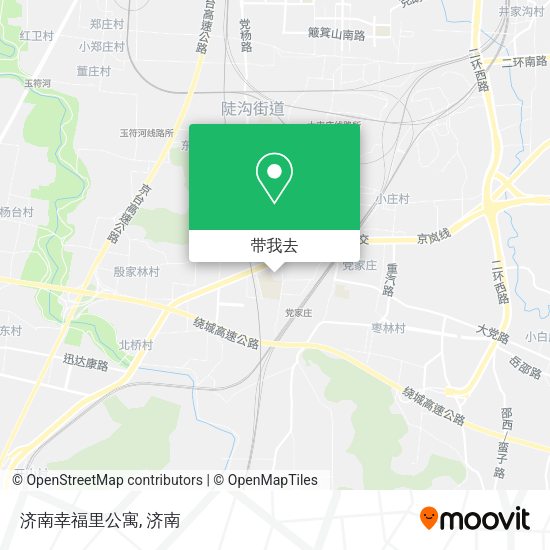 济南幸福里公寓地图