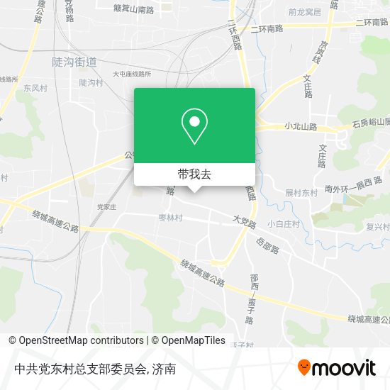 中共党东村总支部委员会地图