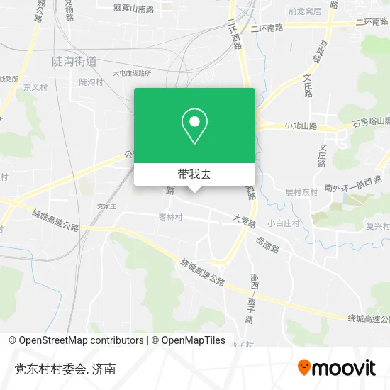 党东村村委会地图