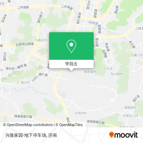 兴隆家园-地下停车场地图