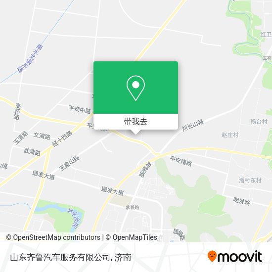 山东齐鲁汽车服务有限公司地图