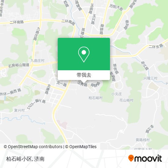 柏石峪小区地图