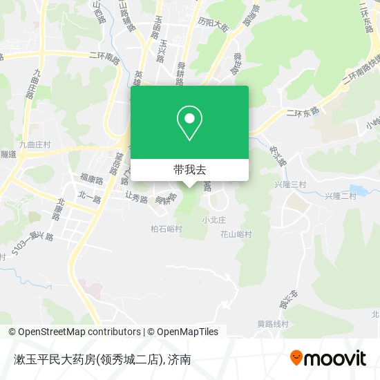 漱玉平民大药房(领秀城二店)地图