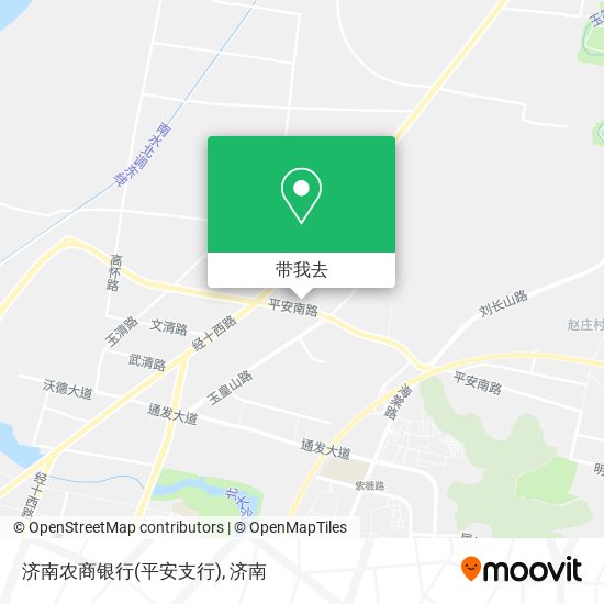 济南农商银行(平安支行)地图