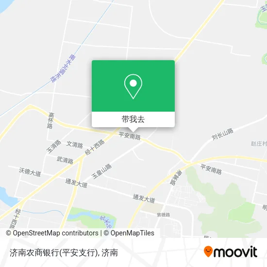 济南农商银行(平安支行)地图