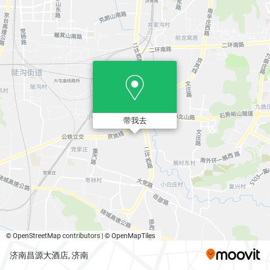 济南昌源大酒店地图