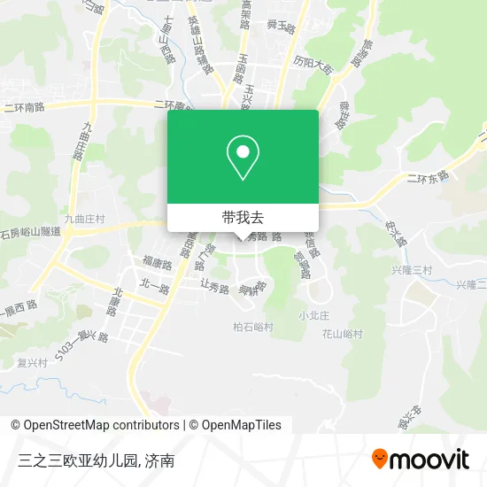 三之三欧亚幼儿园地图
