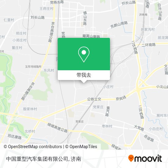 中国重型汽车集团有限公司地图