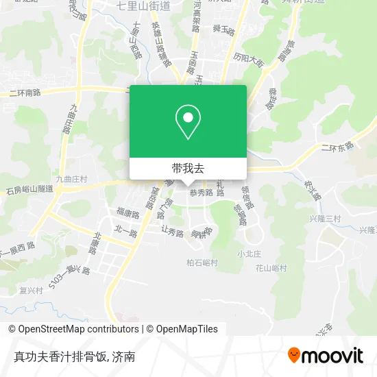 真功夫香汁排骨饭地图