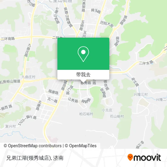 兄弟江湖(领秀城店)地图