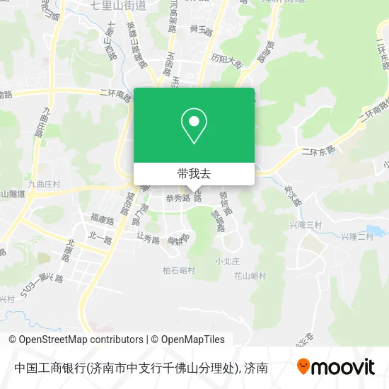 中国工商银行(济南市中支行千佛山分理处)地图