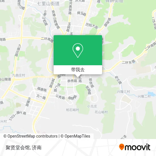 聚贤堂会馆地图