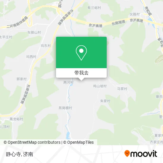 静心寺地图