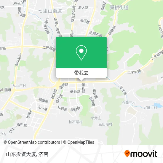 山东投资大厦地图