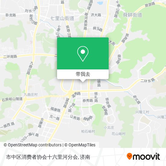 市中区消费者协会十六里河分会地图