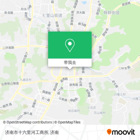 济南市十六里河工商所地图