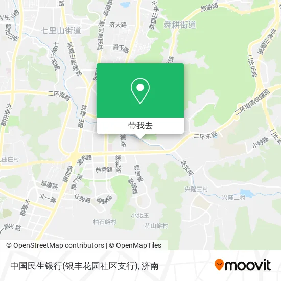 中国民生银行(银丰花园社区支行)地图
