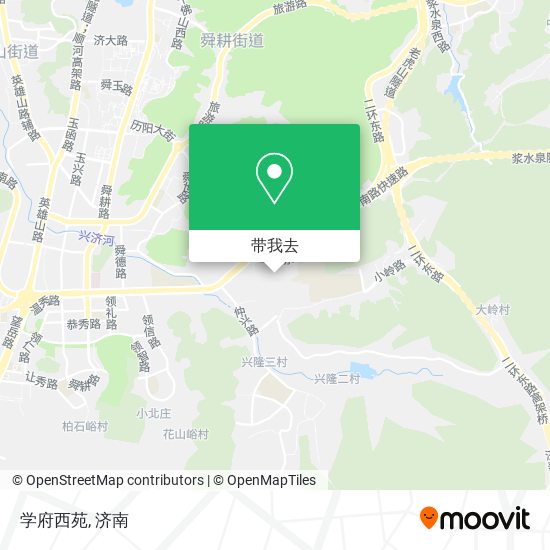学府西苑地图