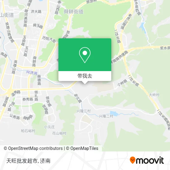 天旺批发超市地图
