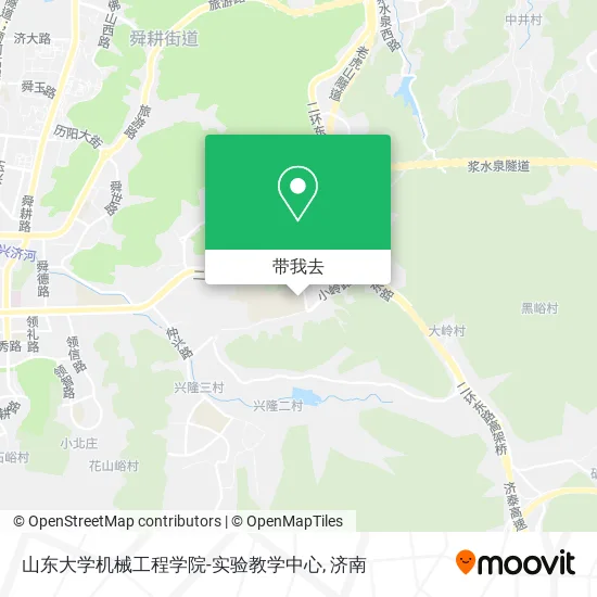 山东大学机械工程学院-实验教学中心地图