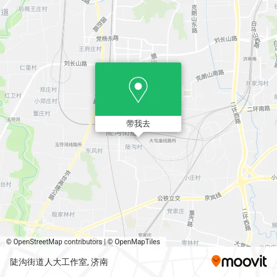 陡沟街道人大工作室地图