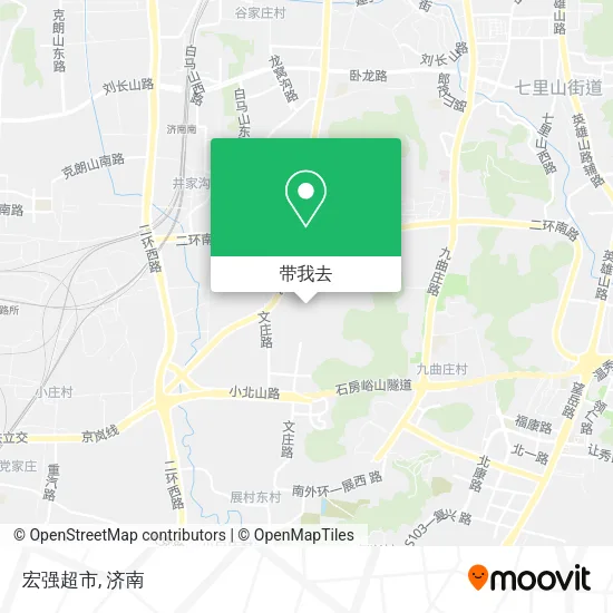 宏强超市地图