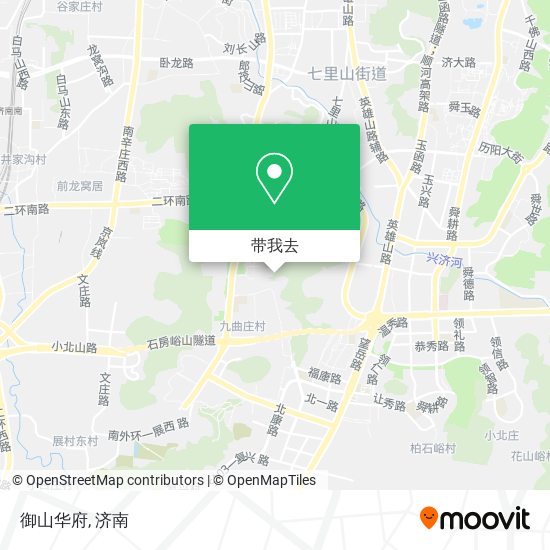 御山华府地图