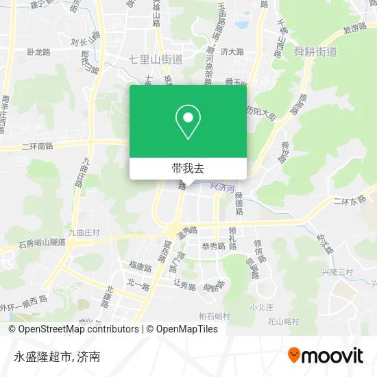 永盛隆超市地图