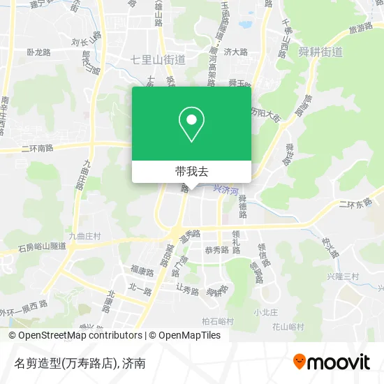 名剪造型(万寿路店)地图