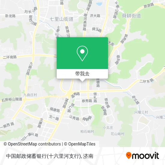 中国邮政储蓄银行(十六里河支行)地图