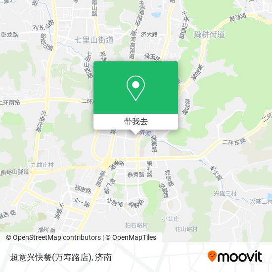 超意兴快餐(万寿路店)地图