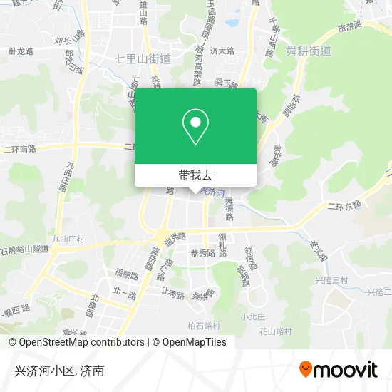 兴济河小区地图