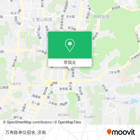 万寿路单位宿舍地图