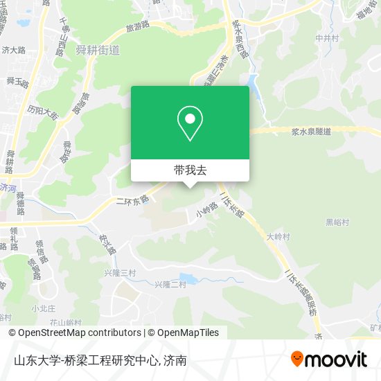 山东大学-桥梁工程研究中心地图