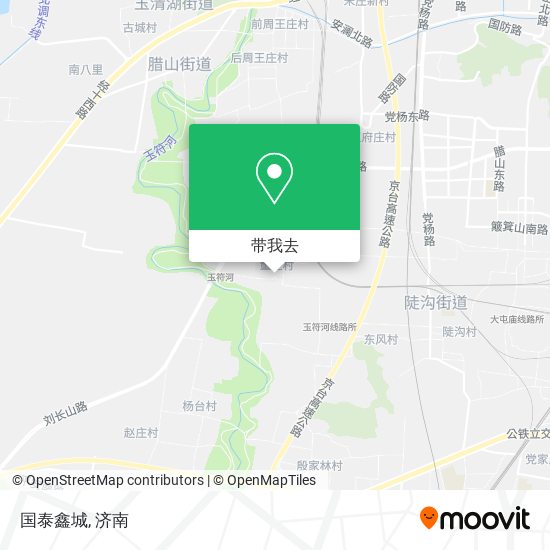 国泰鑫城地图